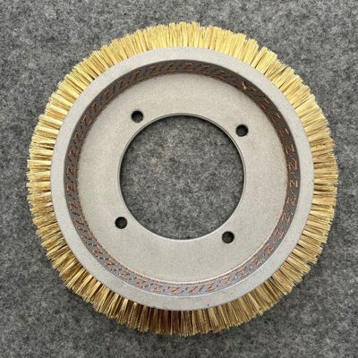 購入 774 タイプ ブラシ ホイール ステンター 機械 部品 内面 100mm Ss ワイヤー ヘア 銅 塗装 online manufacture