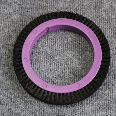 購入 ステンター仕上げ機械部品 ステンテックス ブラシホイール 122mm ダイヤ 黒 ブリストル 紫 プラスチック 本体 品質良好 online manufacture