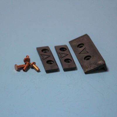 購入 繊維機械 部品 アートス ステンター スライディングパッド カーボン・ピーク・パッド Aセット 銅リベットを含む online manufacture