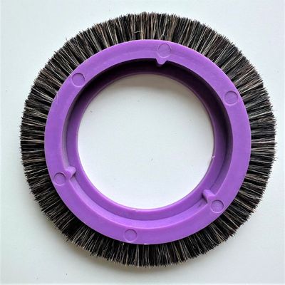 購入 ブラックナー ブランド ステンター 機械 部品 ブラシ 輪 パープル ボディ ブリストル ブラシ 豚毛 小型 online manufacture